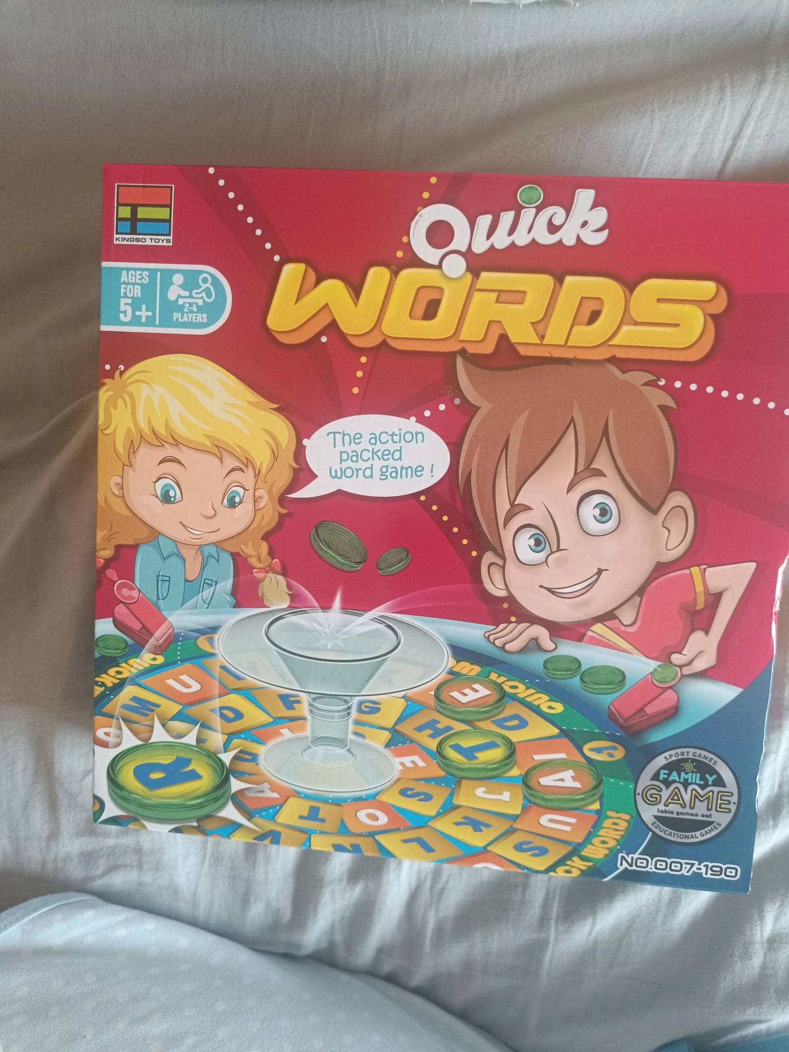 🎲 JUEGO DE MESA "QUICK WORDS" - NUEVO A ESTRENAR 🎲